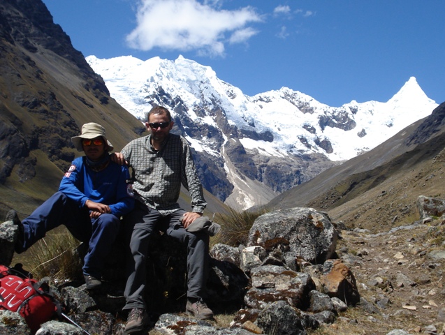 Vista de la Pirámide del Nevado Alpamayo Trek FOTO: SCHELER TORRES